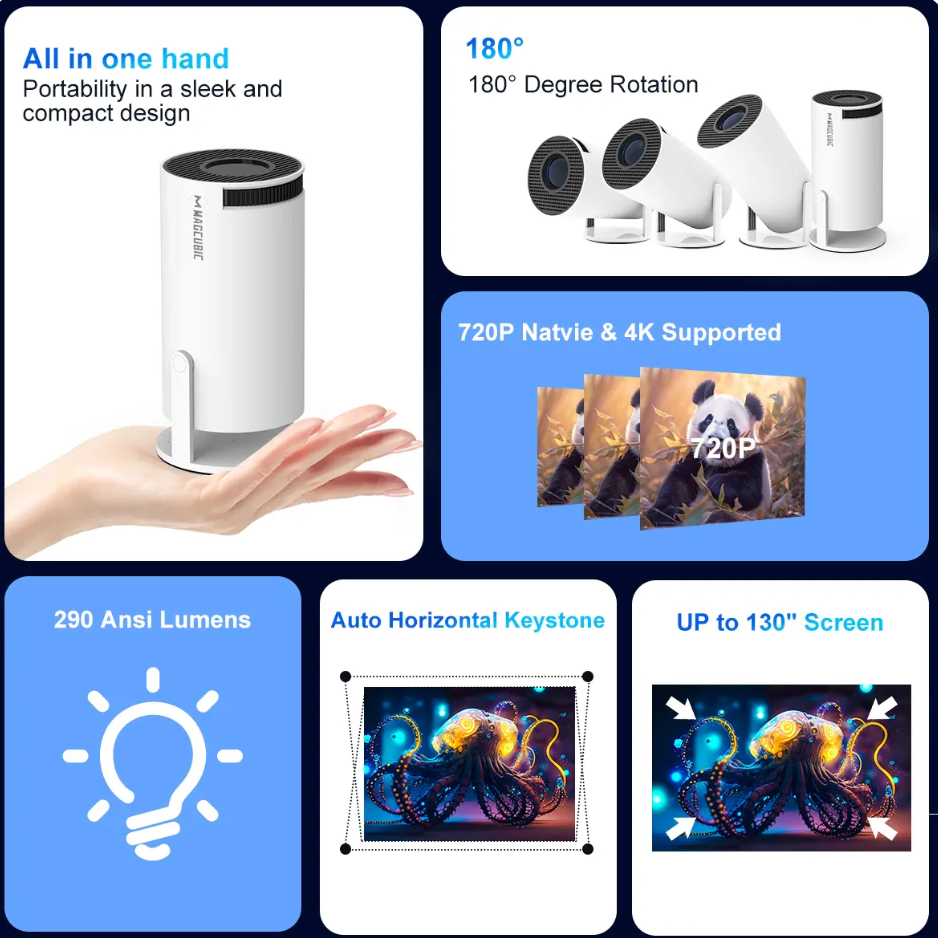 Glint™ Gaming Projector